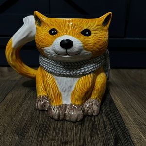 Martha Stewart Collection Fox Mug Orange
Gray White Black